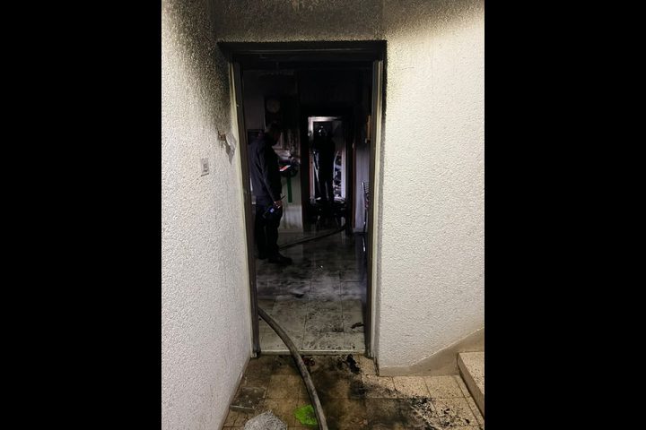 مصرع مسنة في حريق ببئر السبع