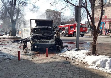 دونيتسك: 20 قتيلا بينهم أطفال بصاروخ أوكراني من طراز "توشكا أو"