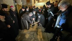 إطلاق مشروع ترميم أرضية كنيسة القيامة في القدس