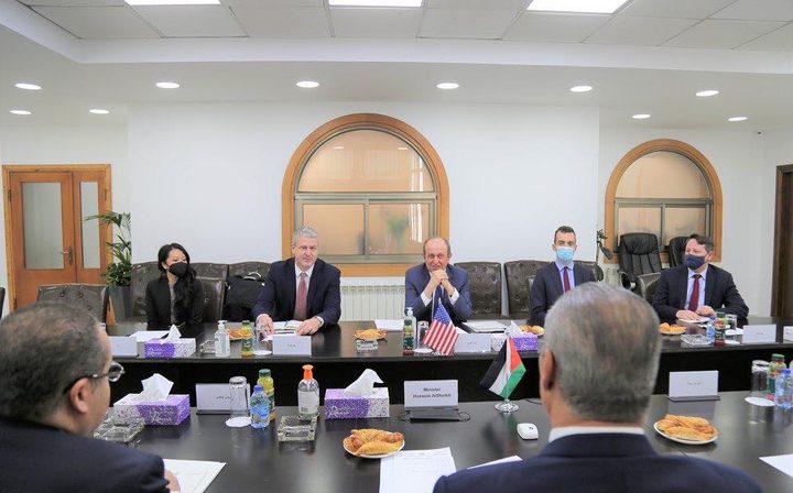 الشيخ يلتقي المبعوث الأميركي هادي عمرو