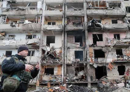 استهداف مناطق سكنيّة في كييف ونزوح نصف سكّان العاصمة