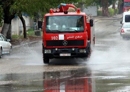 ارشادات الدفاع المدني للمواطنين خلال المنخفض الجوي القطبي