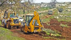 الاحتلال يشرع بتجريف أراضٍ في بيت صفافا لإقامة حي استيطاني جديد