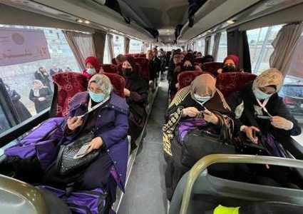 مغادرة الدفعة الثانية من معتمري قطاع غزة عبر مطار القاهرة