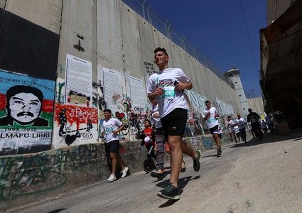انطلاق ماراثون فلسطين الدولي الثامن في بيت لحم