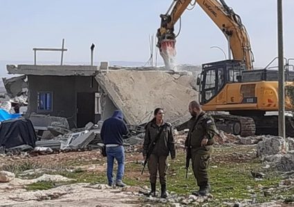 الاحتلال يهدم مسكنين في المعرجات غرب أريحا