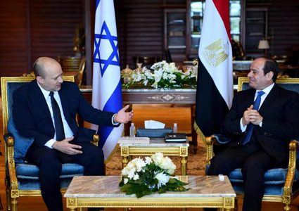 بينيت يلتقي السيسي ويستعد لزيارة العاصمة الأوكرانية