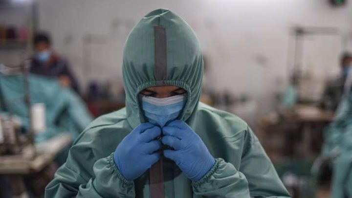 وفاتان و61 إصابة جديدة بفيروس كورونا في قطاع غزة