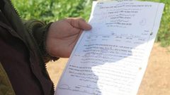 الاحتلال يخطر بإزالة حظيرتي ماشية شرق طوباس