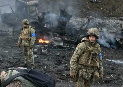 الدفاع الروسية تعلن تدمير أكبر مستودع وقود للجيش الأوكراني