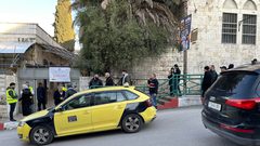 أجواء الانتخابات للمجالس البلدية من مدرسة الفاطمية - نابلس