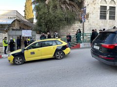 أجواء الانتخابات للمجالس البلدية من مدرسة الفاطمية - نابلس