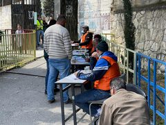 أجواء الانتخابات للمجالس البلدية من مدرسة قدري طوقان - نابلس