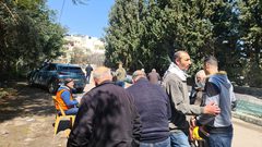 أجواء الانتخابات للمجالس البلدية من مدرسة قدري طوقان - نابلس