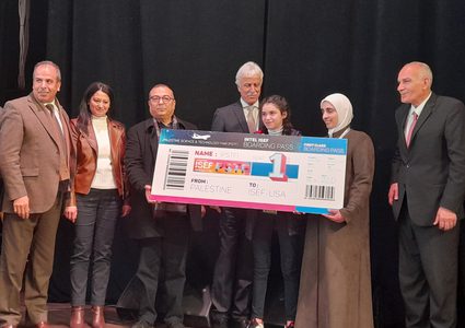 "التربية" تكرم الفائزين في مسابقة معرض فلسطين للعلوم والتكنولوجيا
