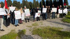 وقفة دعم وإسناد للمعتقلات أمام معتقل "الدامون"