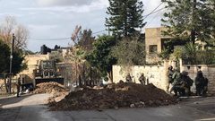 الاحتلال يقتحم منطقة المسعودية الأثرية شمال غرب نابلس