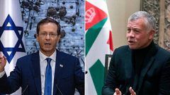 هرتسوغ يلتقي بالعاهل الأردني غداً في زيارة تاريخية للأردن