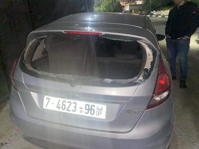 مستوطنون يهاجمون قرية مردا شمال سلفيت