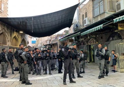 الشرطة الإسرائيلية تتأهب واستنفار للاحتلال بالضفة وقبالة غزة