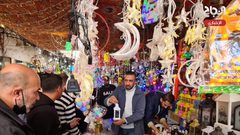 تجهيزات رمضانية من سوق الزاوية في قطاع غزة