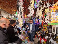 تجهيزات رمضانية من سوق الزاوية في قطاع غزة
تصوير : أسامة الكحلوت