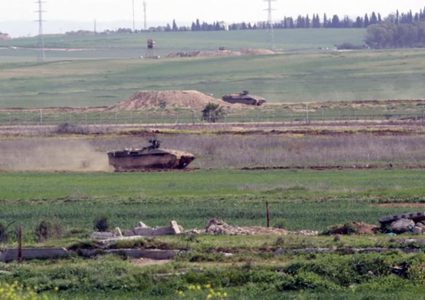 الاحتلال يستهدف الأراضي الزراعية شرق خان يونس