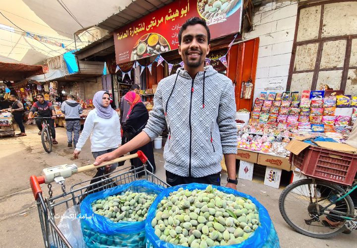 تجهيزات رمضانية من سوق الزاوية في قطاع غزة
تصوير : أسامة الكحلوت