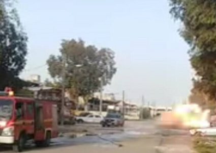 تفجير عبوة ناسفة كانت مزروعة بسيارة في درعا