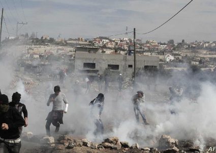 إصابات بمواجهات مع الاحتلال والمستوطنين في قريوت