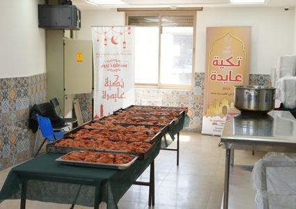 تكية عايدة تستأنف عملها للعام الثالث في شهر رمضان