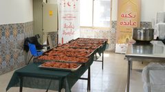 تكية عايدة تستأنف عملها للعام الثالث في شهر رمضان