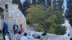 أجواء إفطار اليوم الأول من شهر رمضان في رحاب المسجد الأقصى