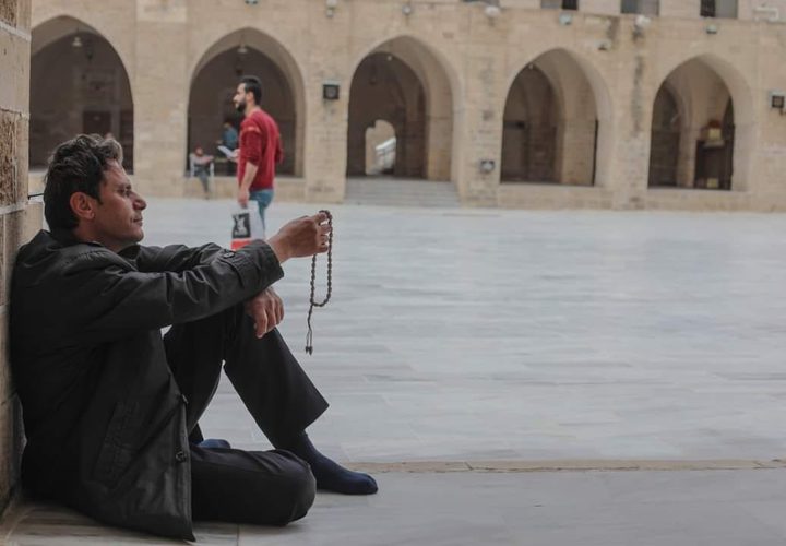 أجواء رمضان من المسجد العمري الكبير في غزة 
 تصوير أحمد زقوت