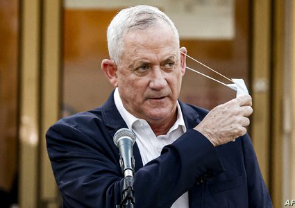 غانتس: سأواصل اللقاءات مع ملك الأردن والرئيس الفلسطيني