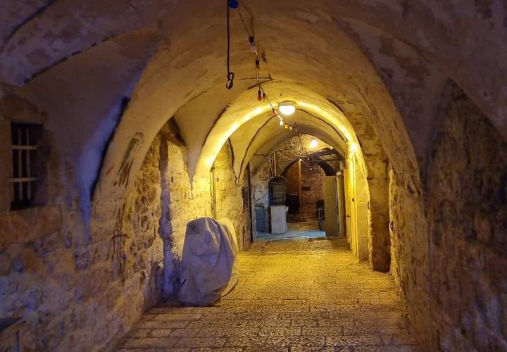 البلدة القديمة بالقدس فجر اليوم الإثنين
تصوير: خالد المغربي