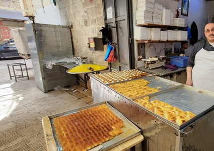 أجواء البلدة القديمة بنابلس في شهر رمضان