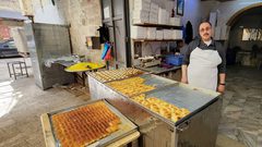 أجواء البلدة القديمة بنابلس في شهر رمضان