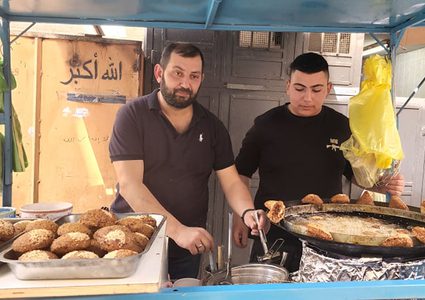أجواء البلدة القديمة بنابلس في شهر رمضان