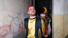 عبد الخالق عطوان.. مسحراتي من غزة لأكثر من 10 أعوام