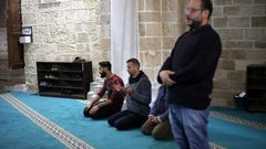 أجواء رمضان في المسجد العمري الكبير بغزة