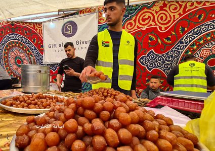 افتتاح سوق خيري في خانيونس
