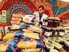 افتتاح سوق خيري في خانيونس