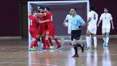 "الفدائي" يخسر أمام لبنان والسعودية في تصفيات "كأس آسيا للصالات"