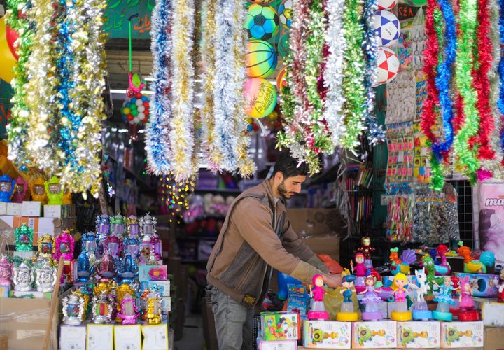 الحركة الشرائية في أسواق غزة خلال شهر رمضان المبارك
