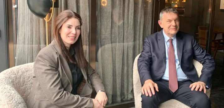 السفيرة المحيسن تبحث مع لازاريني آخر مستجدات عمل الأونروا