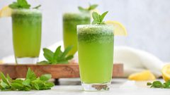 طريقة عمل عصير الليمون و النعنع المنعش