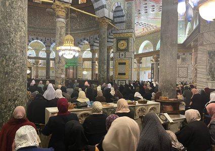صلاتي العشاء والتراويح من المسجد الأقصى وقبة الصخرة