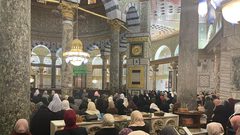 صلاتي العشاء والتراويح من المسجد الأقصى وقبة الصخرة