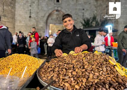 بسطات باب العامود المليئة بالخيرات في شهر رمضان